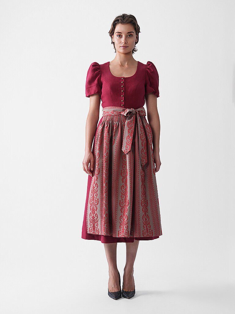 GOTTSEIDANK Dirndl MARGRET rot | 36