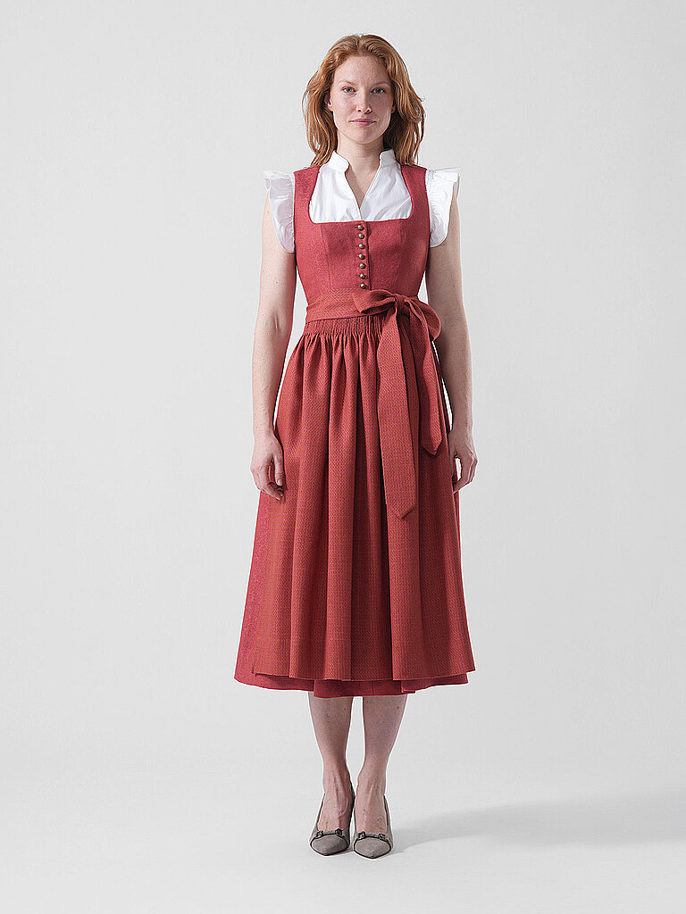 GOTTSEIDANK Dirndl MONIKA rot | 40
