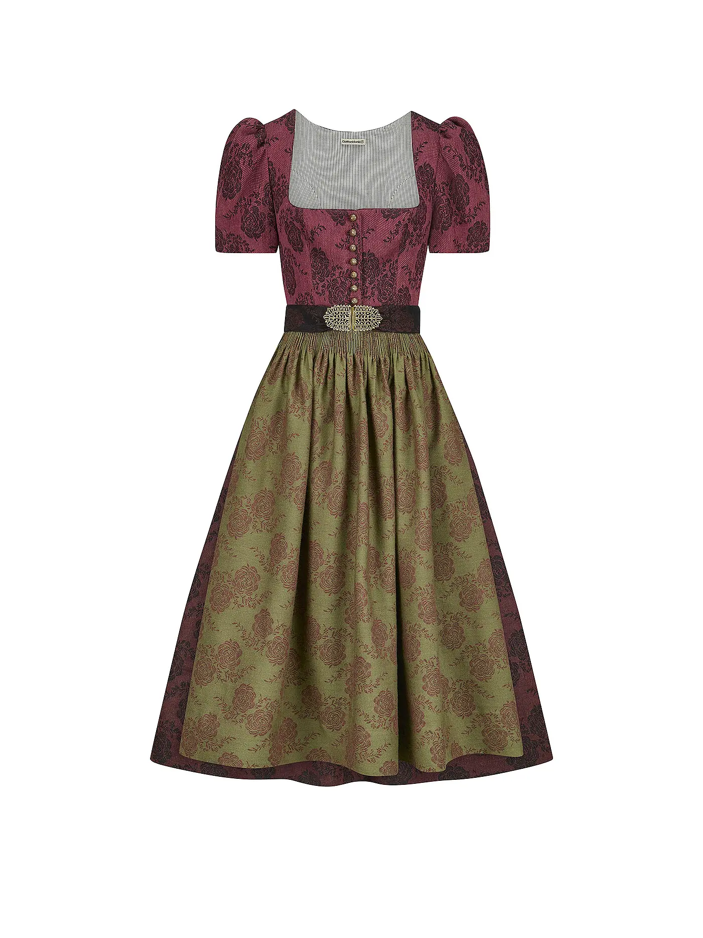 GOTTSEIDANK | Dirndl LAURA | rot