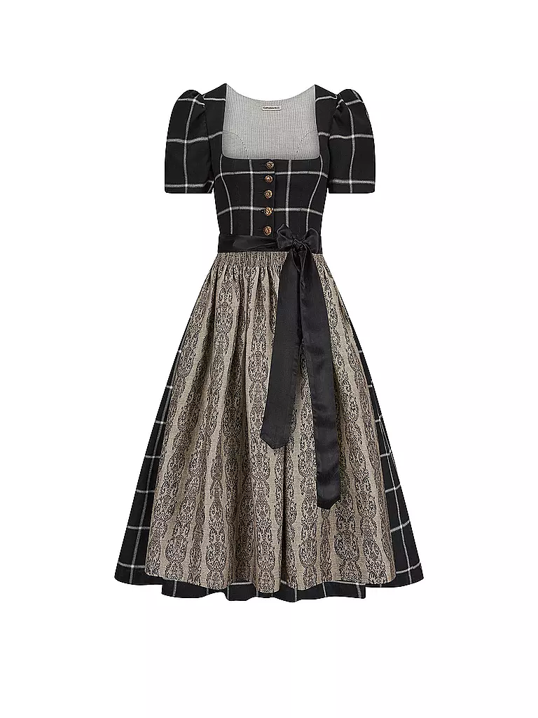 GOTTSEIDANK | Dirndl LORLE  | schwarz