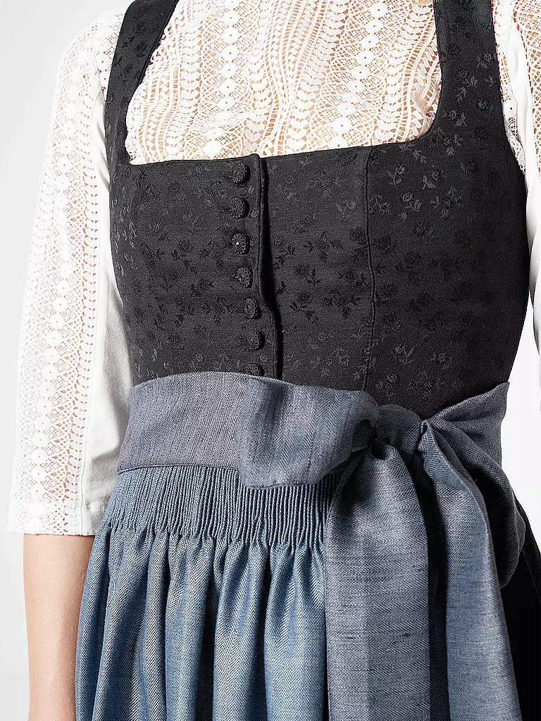 GOTTSEIDANK | Dirndl Mona  | schwarz