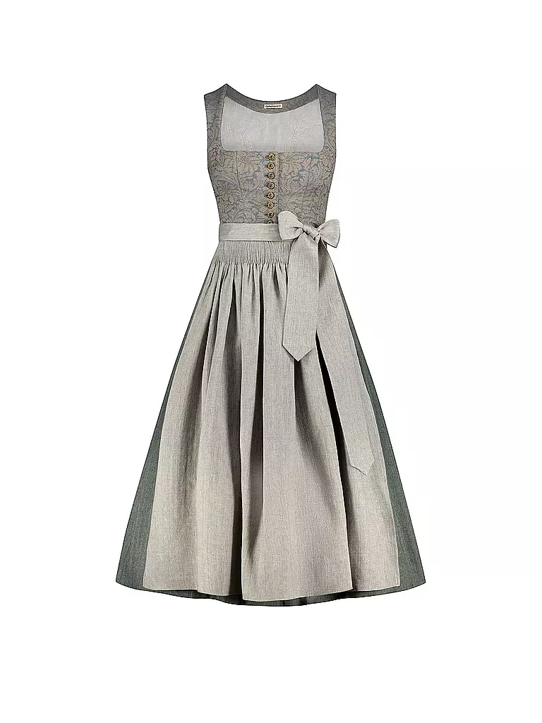 GOTTSEIDANK | Dirndl MONIKA 80cm | hellgrau