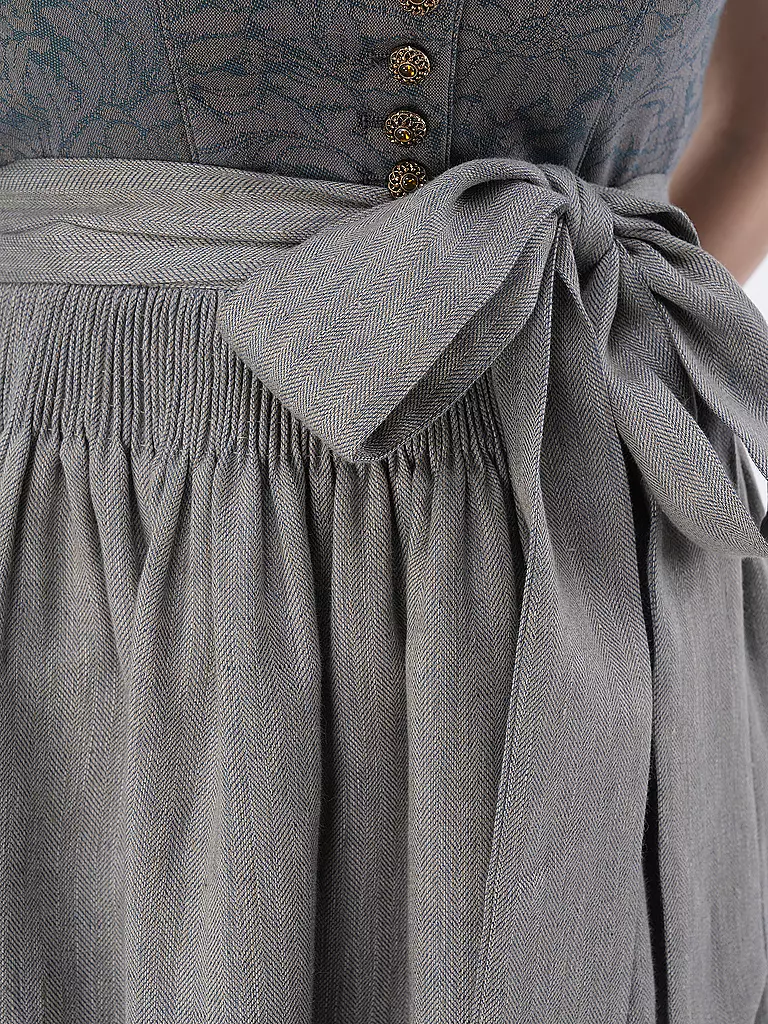 GOTTSEIDANK | Dirndl MONIKA 80cm | hellgrau