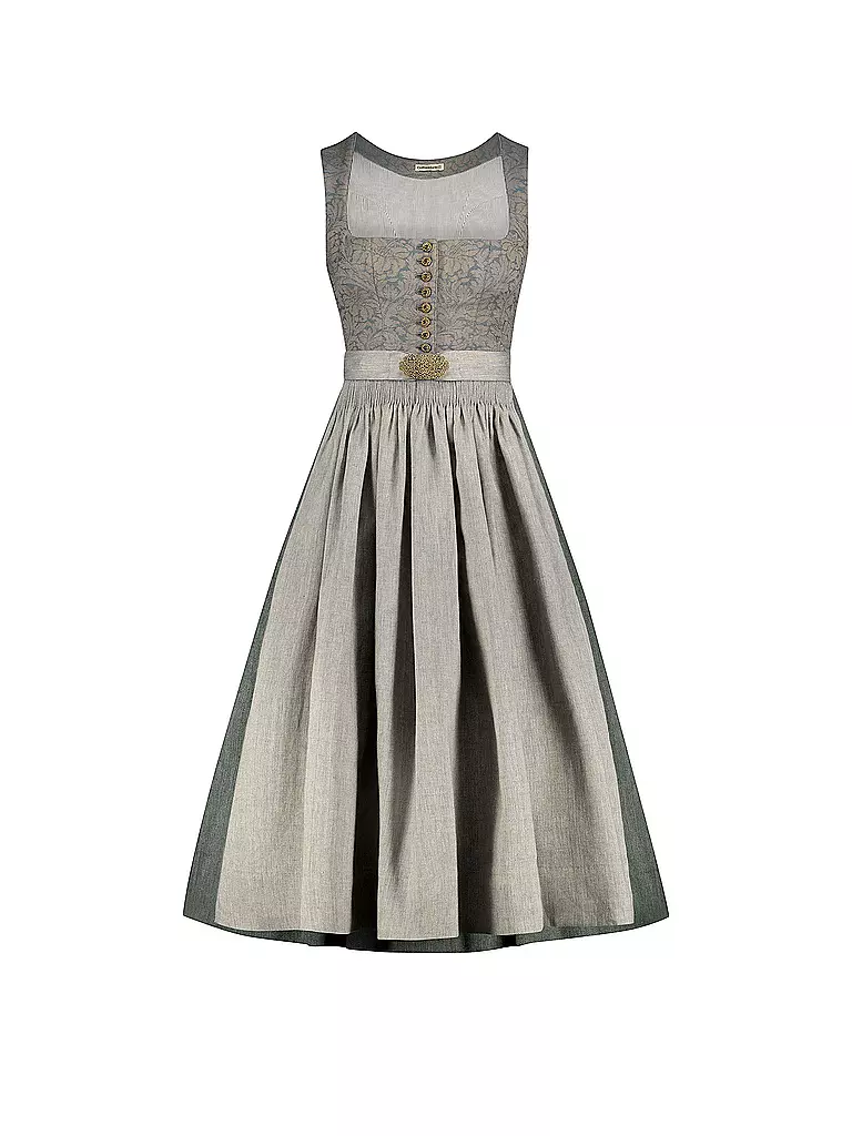 GOTTSEIDANK | Dirndl MONIKA 80cm | hellgrau