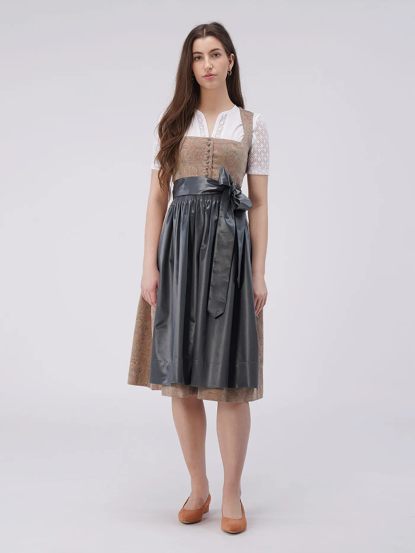 GOTTSEIDANK | Dirndl MONIKA | hellgrün