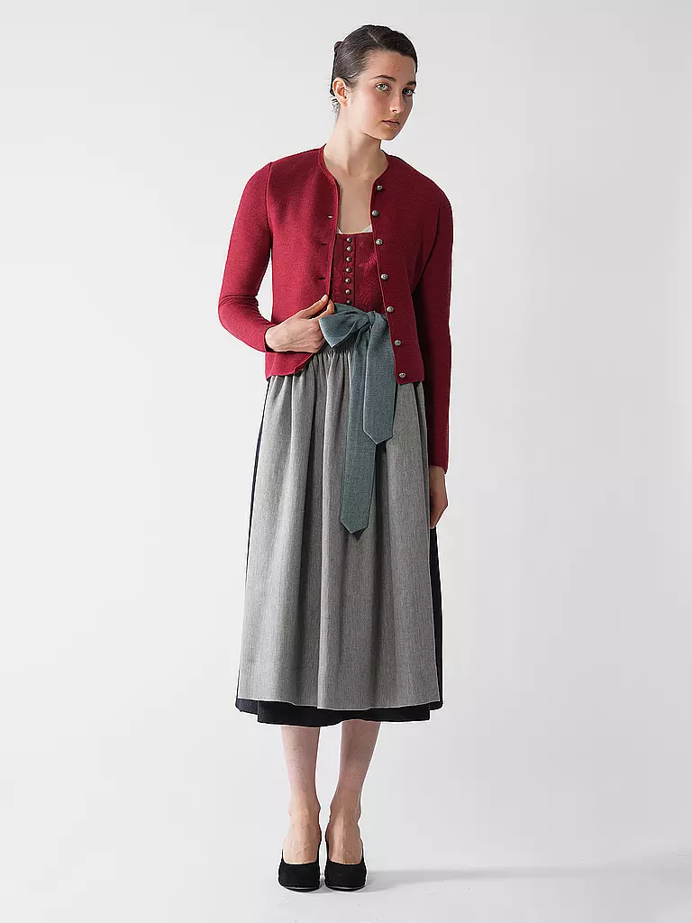 GOTTSEIDANK | Dirndl MONIKA | rot