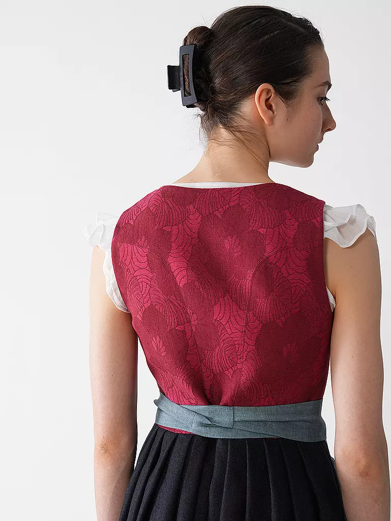 GOTTSEIDANK | Dirndl MONIKA | rot
