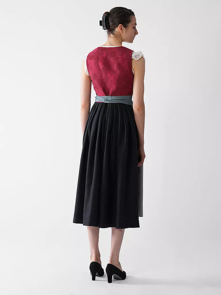 GOTTSEIDANK | Dirndl MONIKA | rot