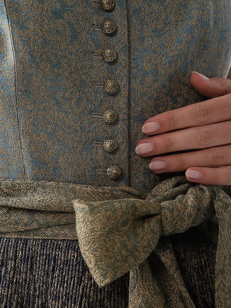 GOTTSEIDANK | Dirndl TESSA  | blau