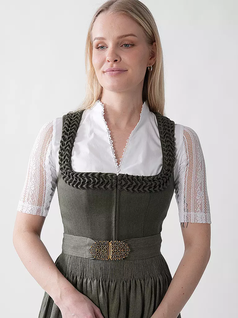 GOTTSEIDANK | Dirndl VRENI 80cm | dunkelgrün