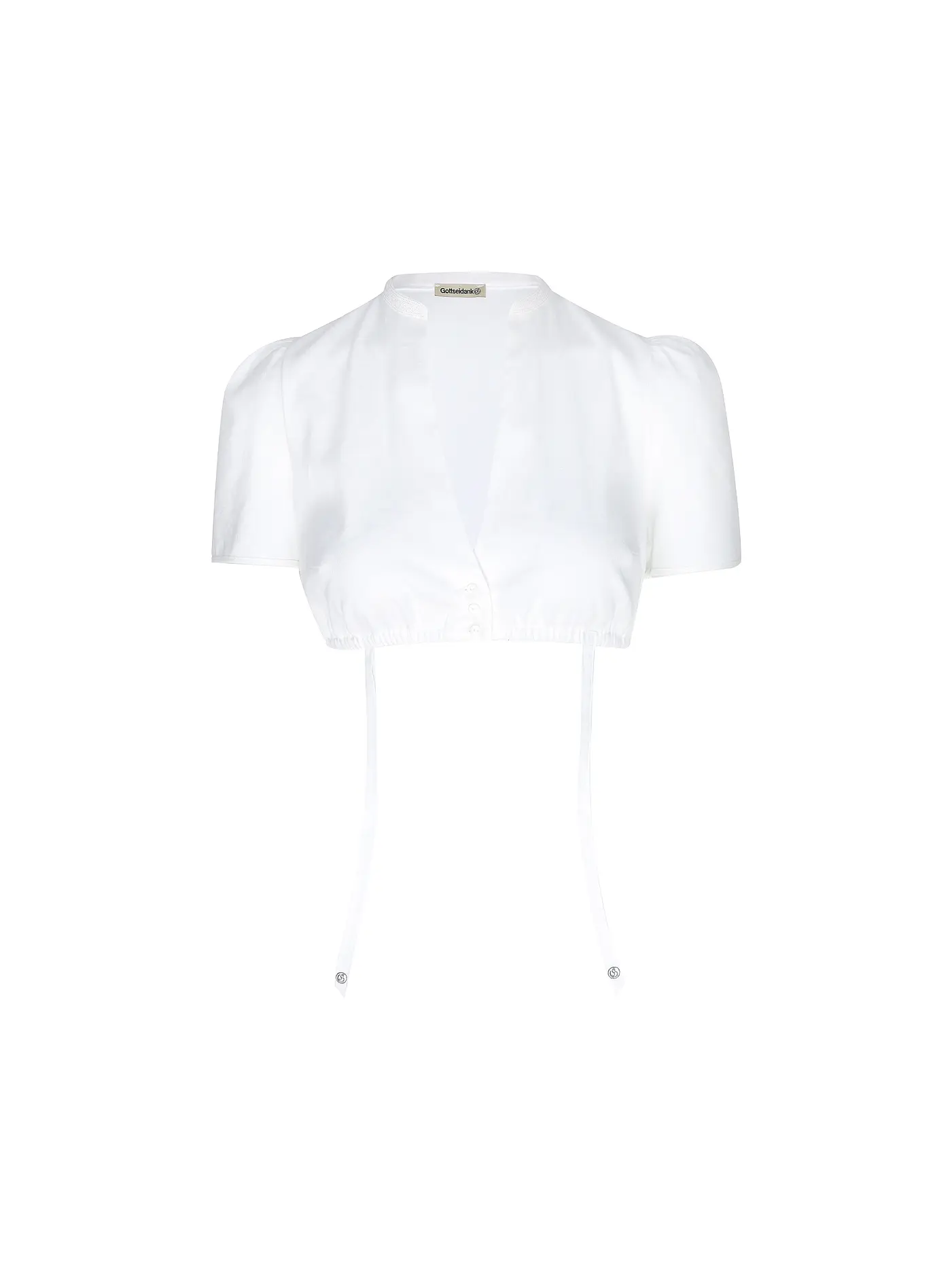 GOTTSEIDANK | Dirndlbluse  | weiss