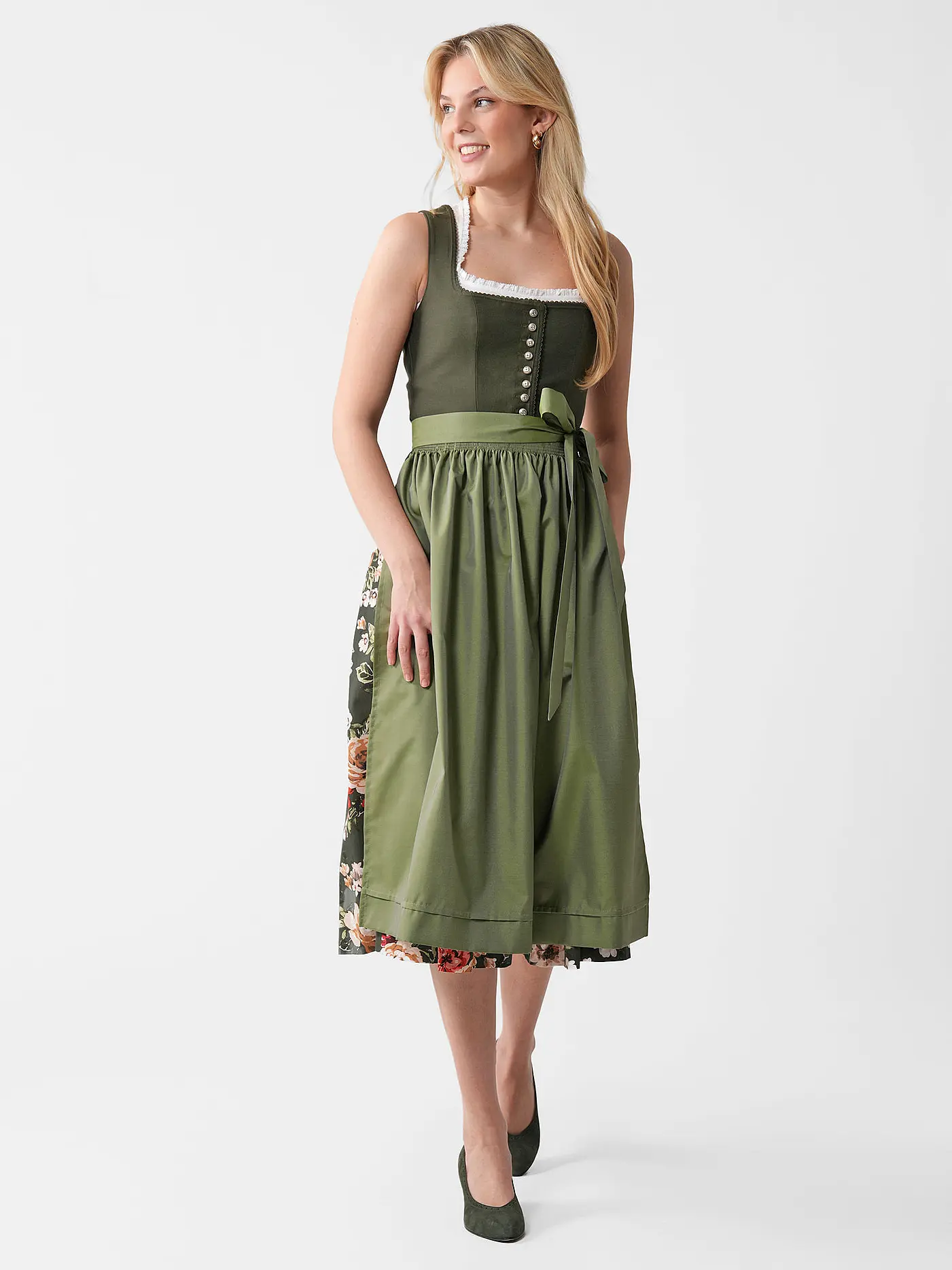 GOTTSEIDANK | Dirndlbluse MARESA | weiss