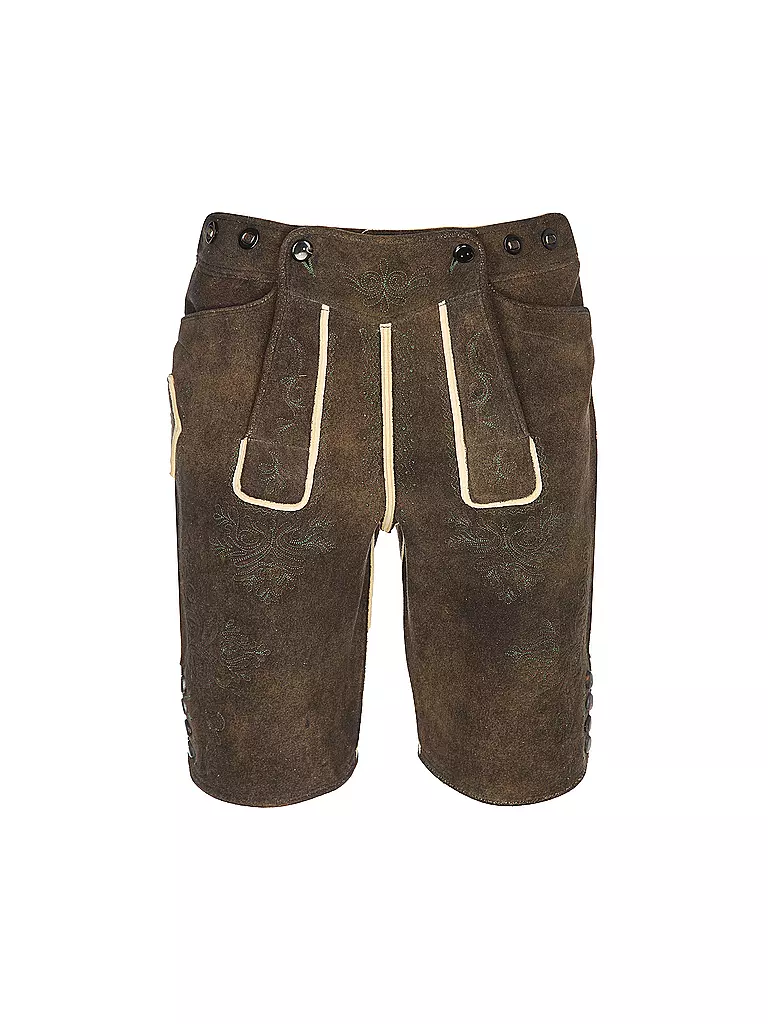 GOTTSEIDANK | Lederhose  | braun