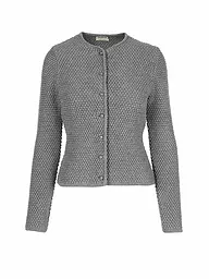 GOTTSEIDANK | Trachten Strickjacke AGNES | grau