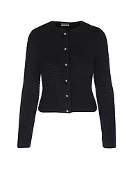 GOTTSEIDANK | Trachten Strickjacke AGNES | dunkelblau