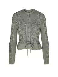 GOTTSEIDANK | Trachten Strickjacke LENE  | grün