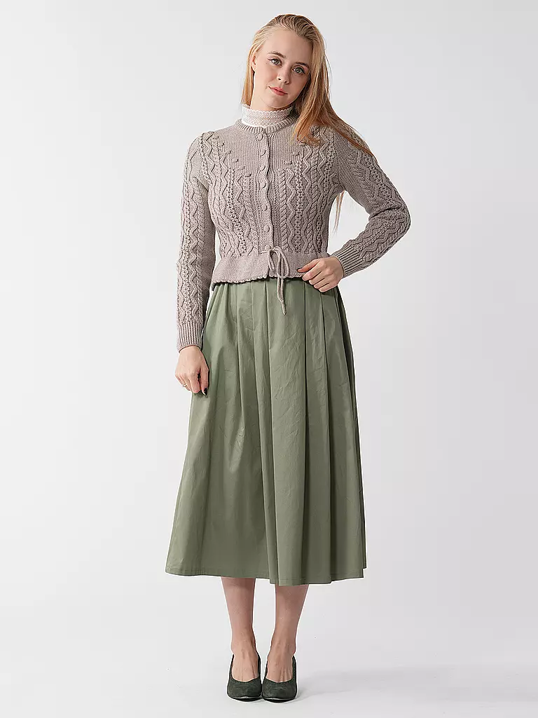 GOTTSEIDANK | Trachten Strickjacke LENE  | beige