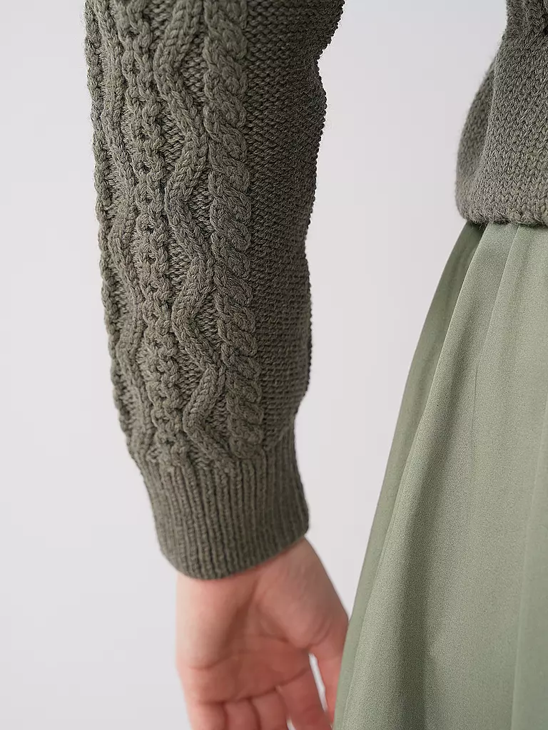 GOTTSEIDANK | Trachten Strickjacke LENE | rot
