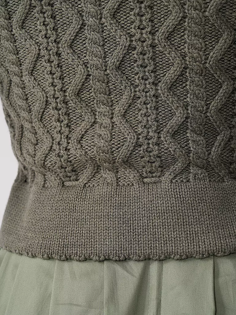 GOTTSEIDANK | Trachten Strickjacke LENE | rot