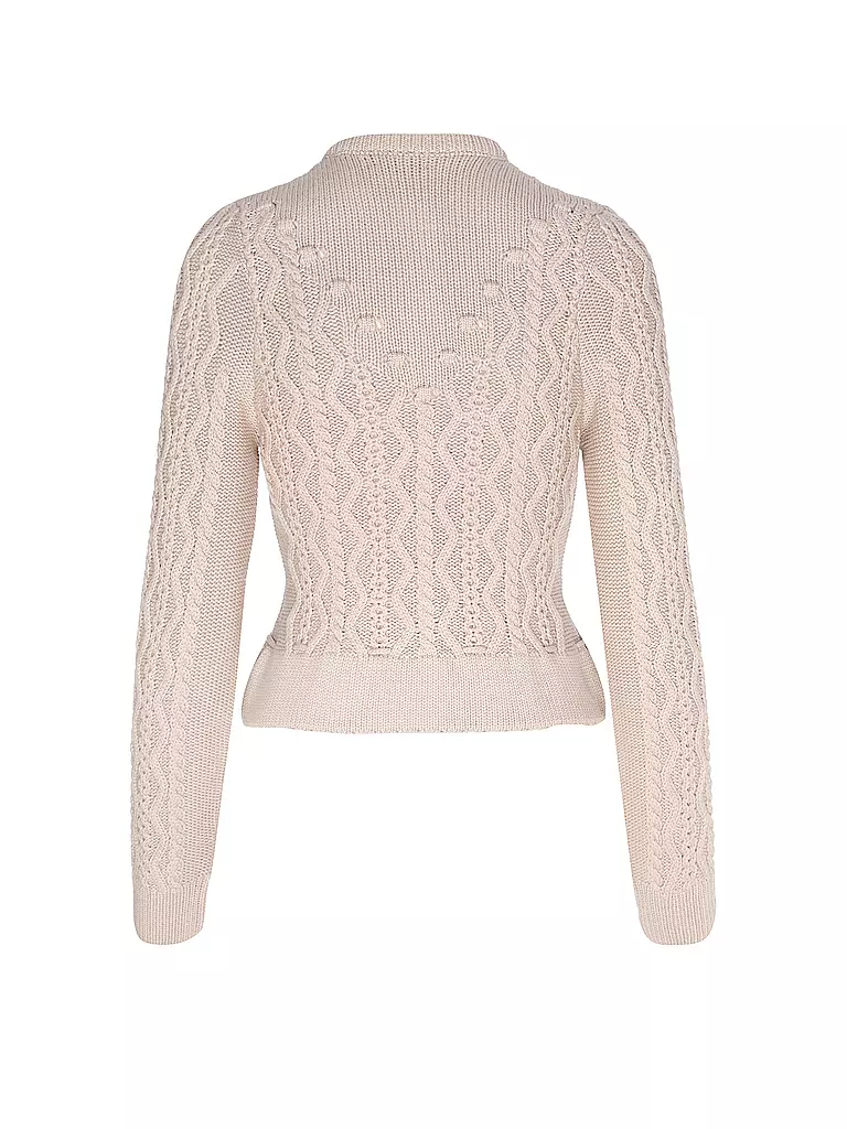 GOTTSEIDANK | Trachten Strickjacke LENE | rot