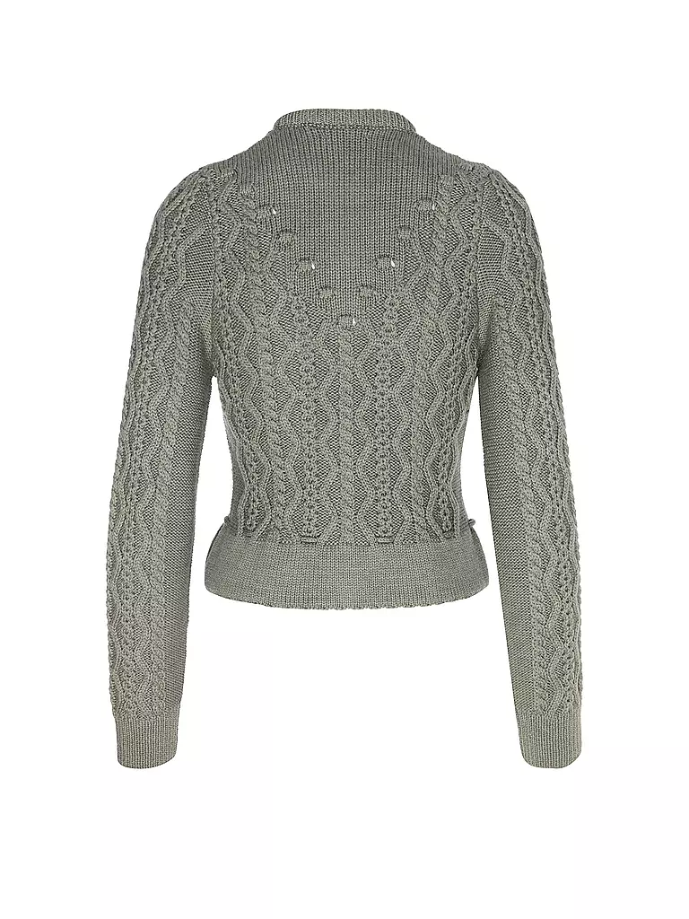 GOTTSEIDANK | Trachten Strickjacke LENE | rot