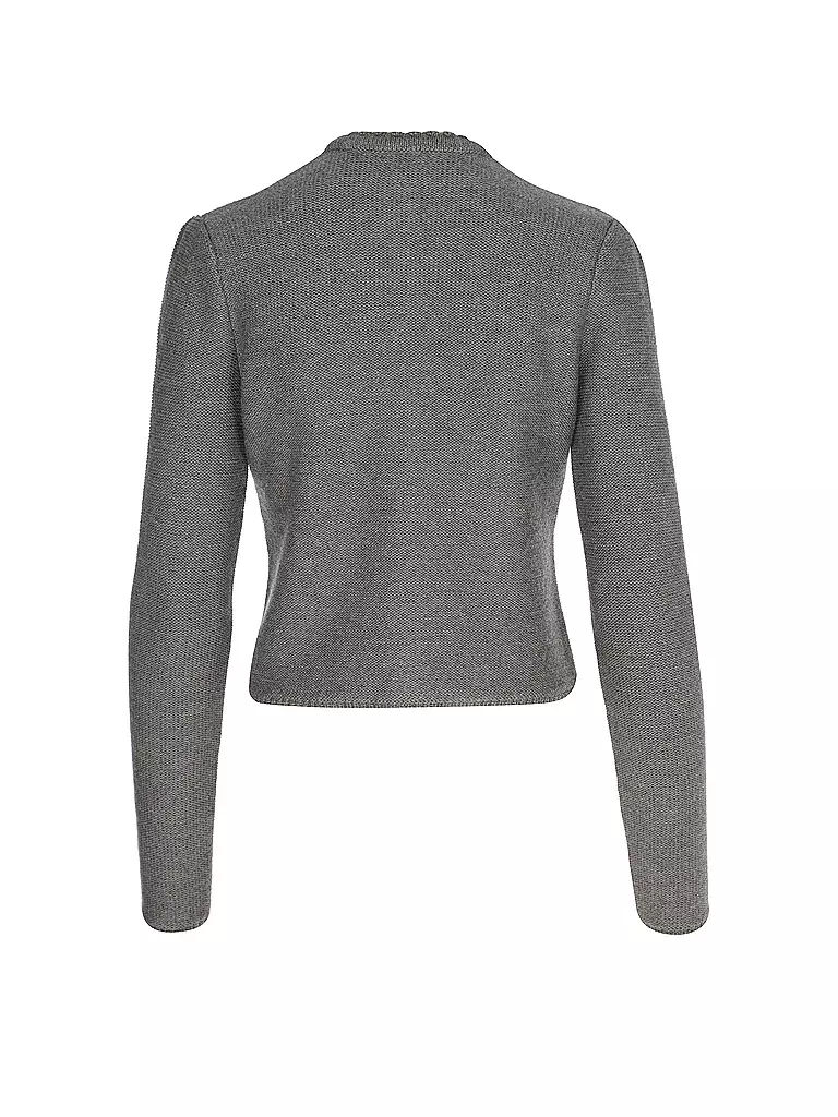 GOTTSEIDANK | Trachten Strickjacke MIRL | grau