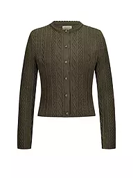 GOTTSEIDANK | Trachten Strickjacke SOPHIA | olive