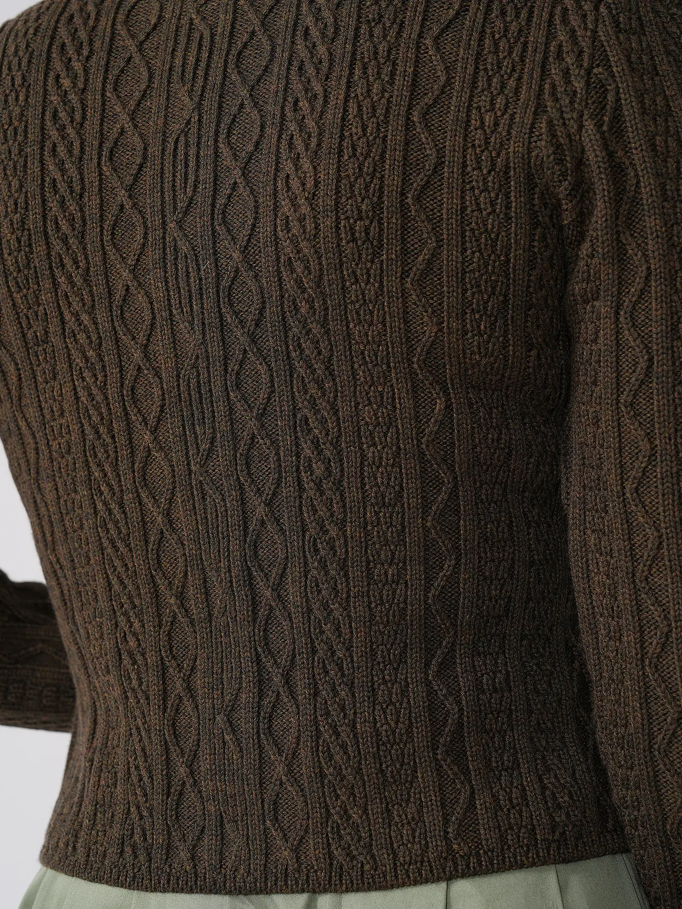GOTTSEIDANK | Trachten Strickjacke SOPHIA | olive