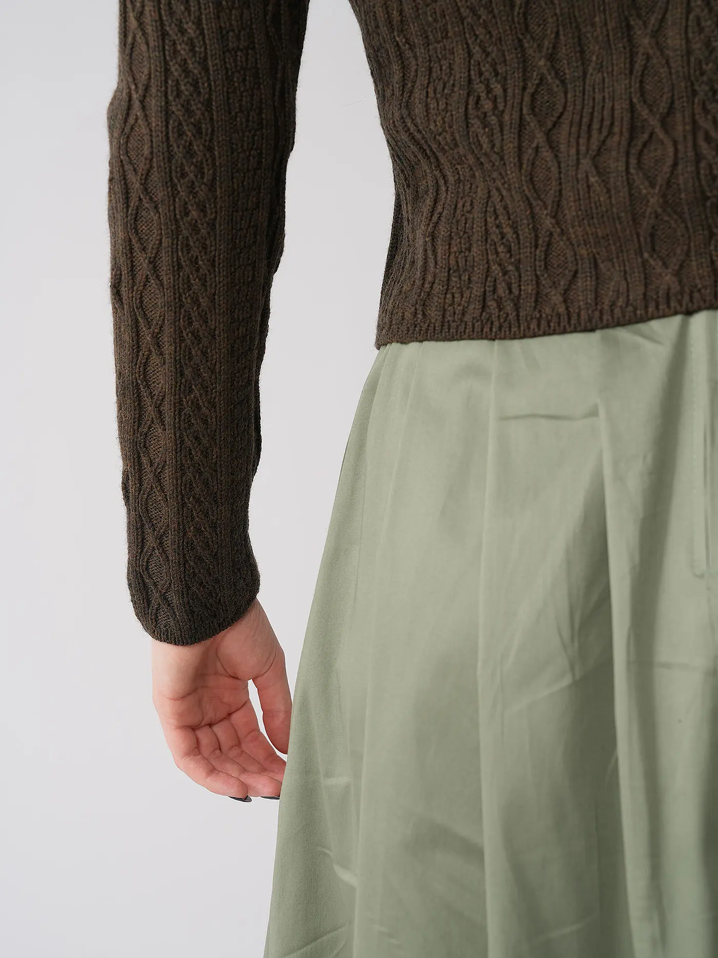 GOTTSEIDANK | Trachten Strickjacke SOPHIA | olive