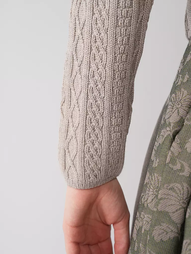 GOTTSEIDANK | Trachten Strickjacke SOPHIA | creme