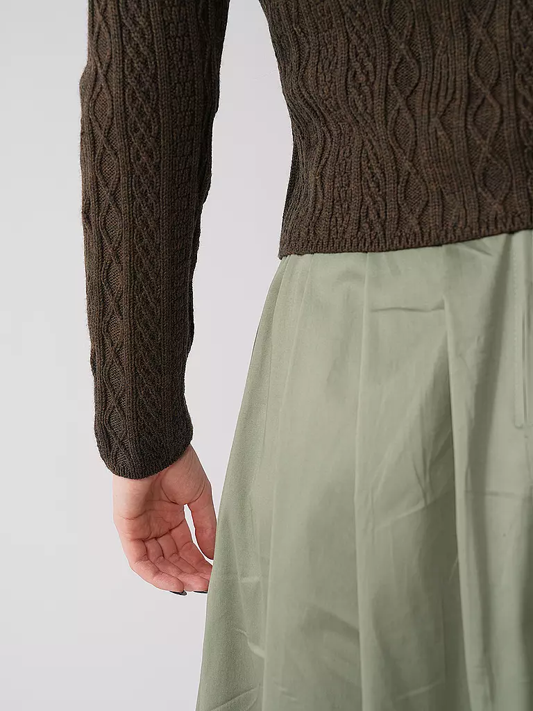 GOTTSEIDANK | Trachten Strickjacke SOPHIA | olive