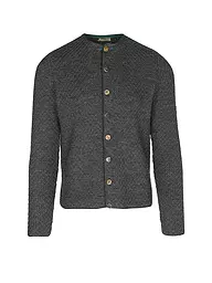 GOTTSEIDANK | Trachten Strickjacke XAVER  | grau