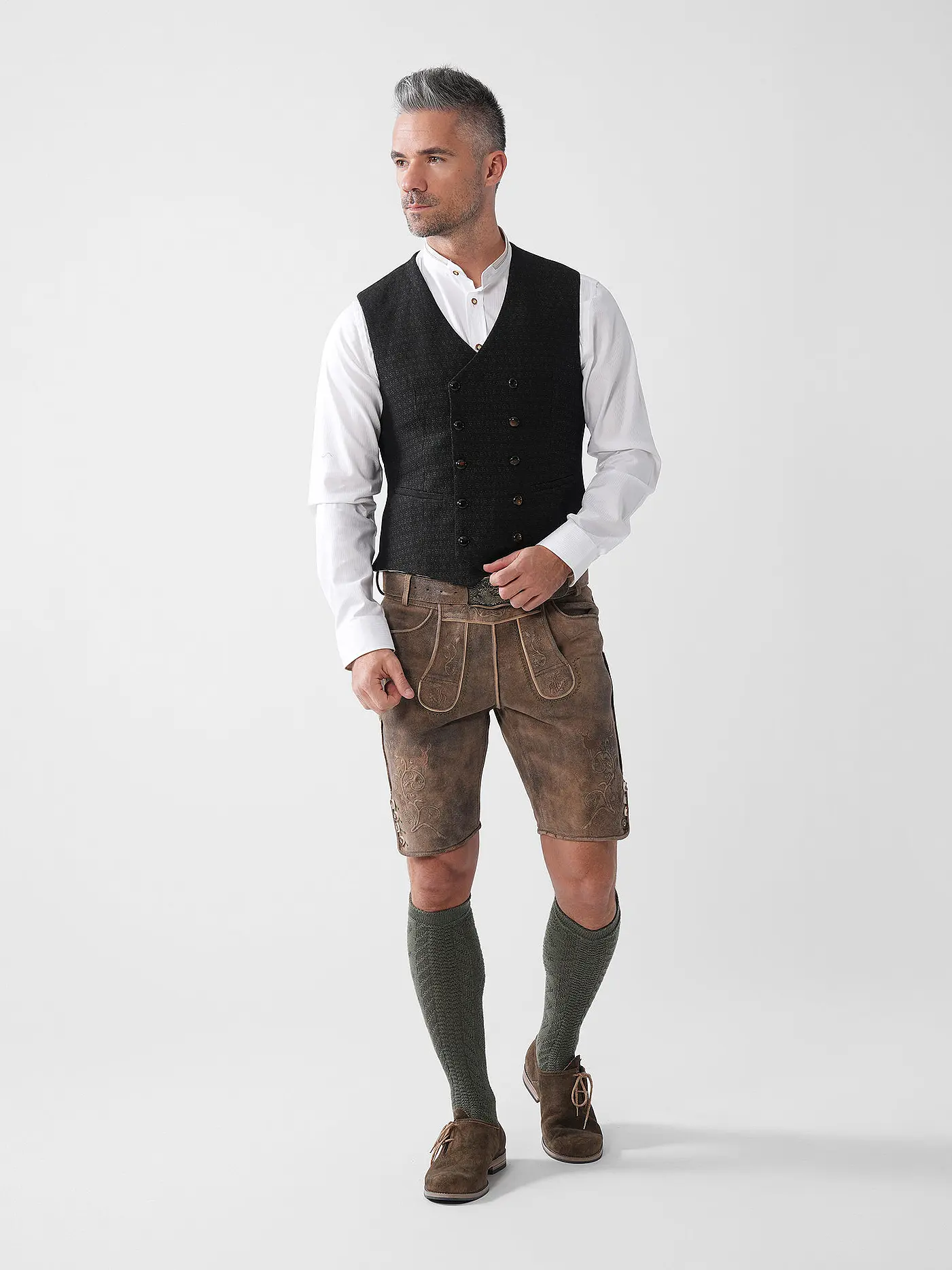 GOTTSEIDANK | Trachtengilet ADAM | olive