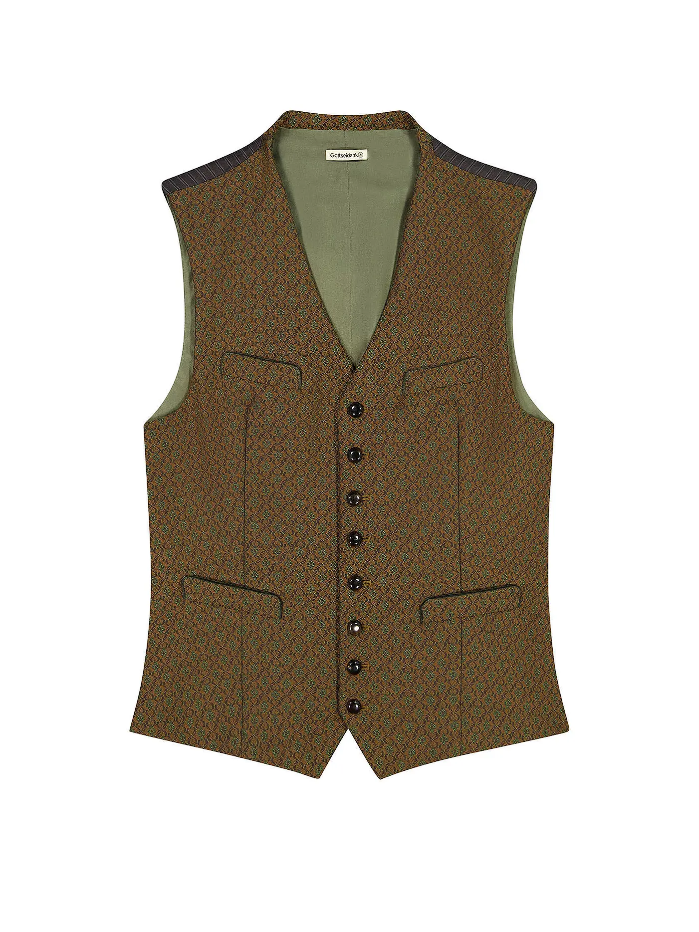 GOTTSEIDANK | Trachtengilet ELIAS  | braun