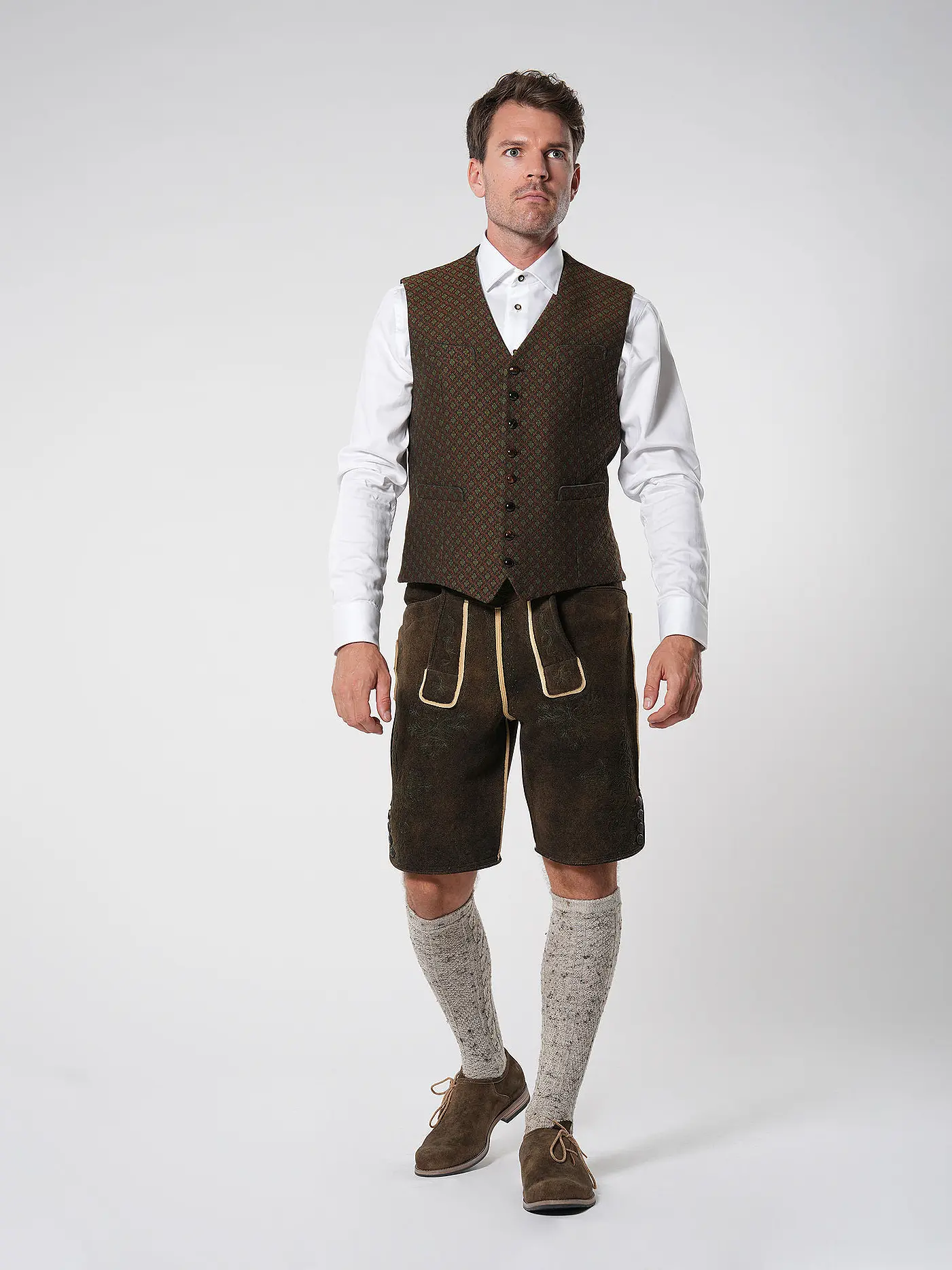 GOTTSEIDANK | Trachtengilet ELIAS  | braun