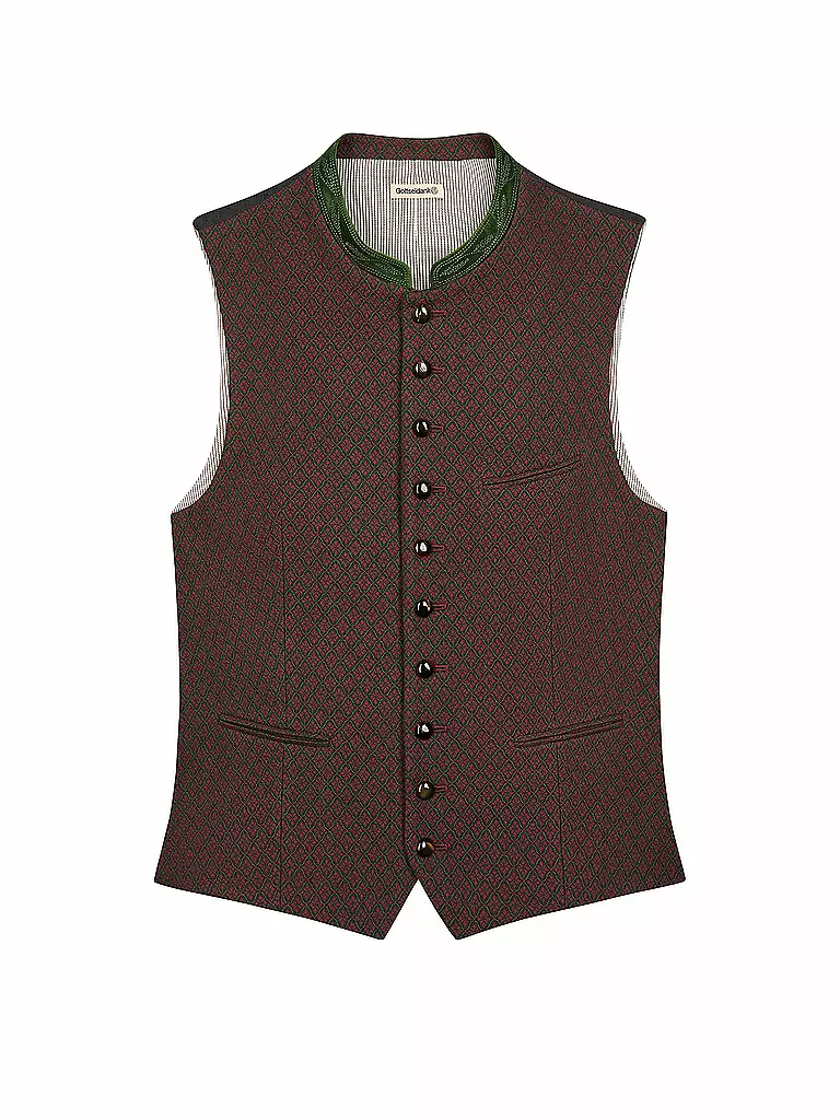 GOTTSEIDANK | Trachtengilet KONSTANTIN  | dunkelrot
