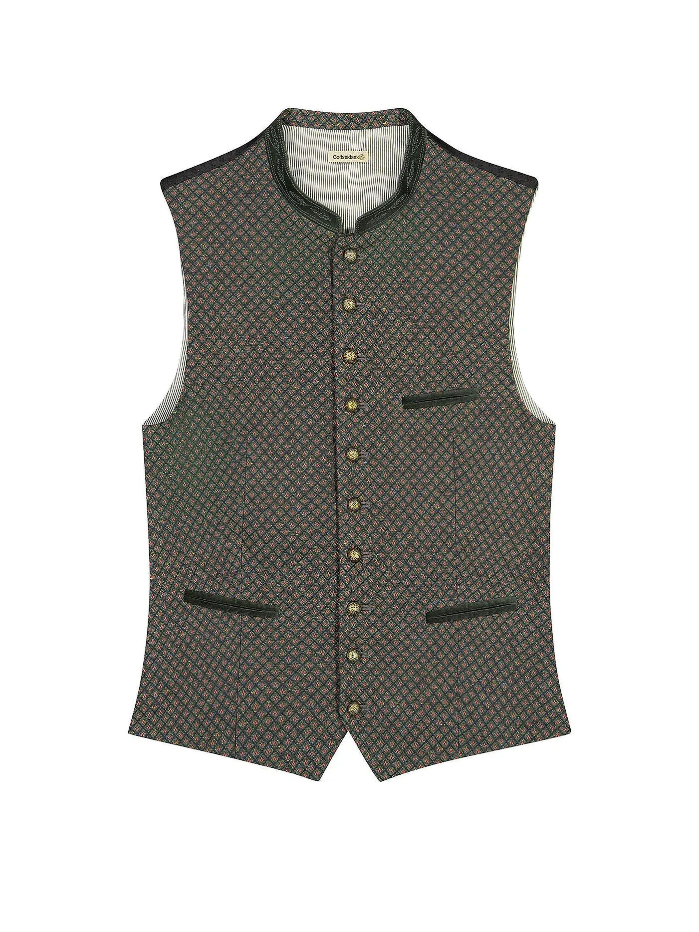 GOTTSEIDANK | Trachtengilet KONSTANTIN | dunkelgrün