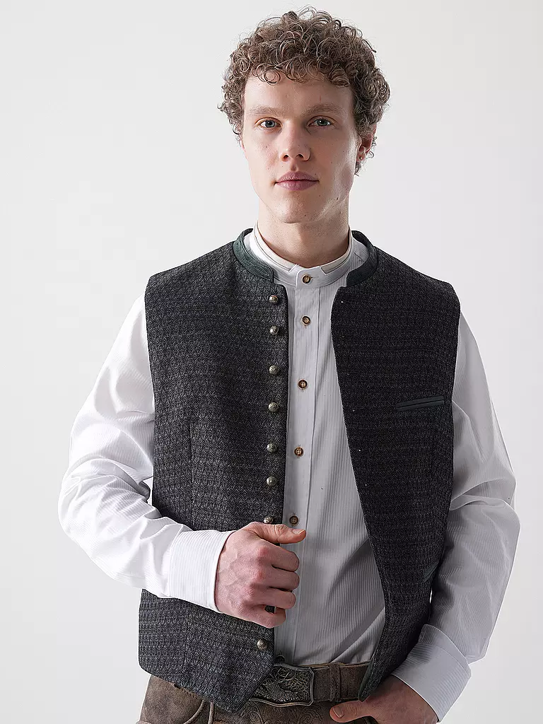 GOTTSEIDANK | Trachtengilet KONSTANTIN | grau