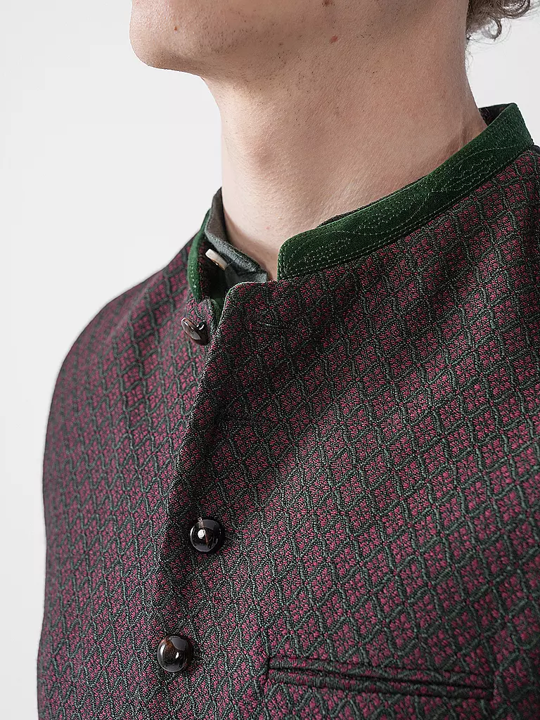 GOTTSEIDANK | Trachtengilet KONSTANTIN | dunkelrot
