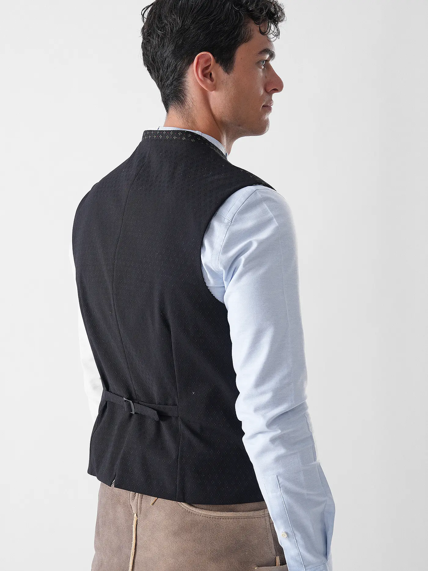 GOTTSEIDANK | Trachtengilet KONSTANTIN | grau