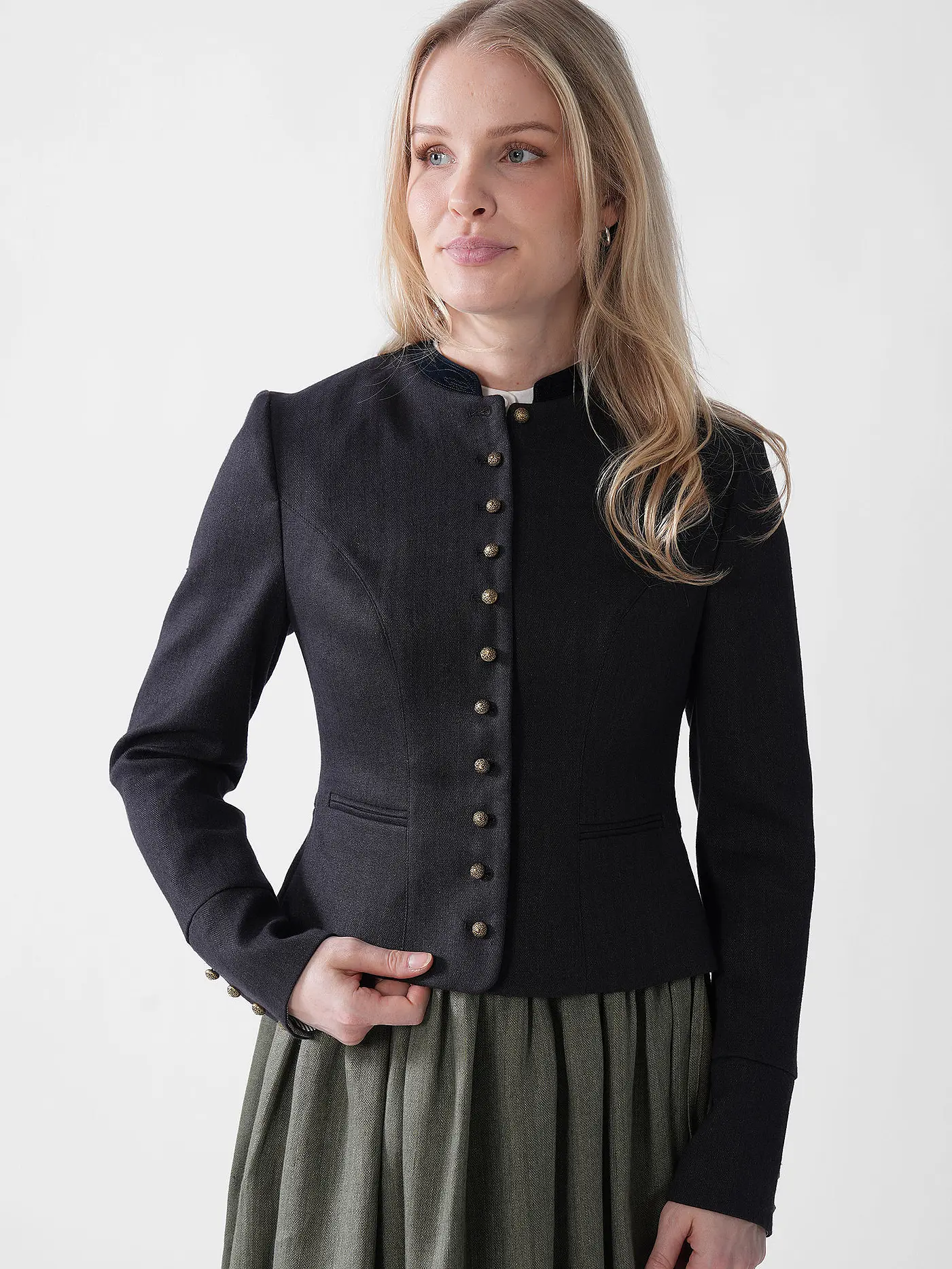 GOTTSEIDANK | Trachtenjacke BARBARA | schwarz