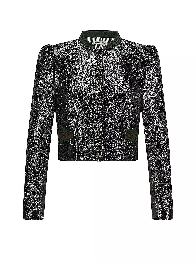 GOTTSEIDANK | Trachtenjacke FLORA | schwarz