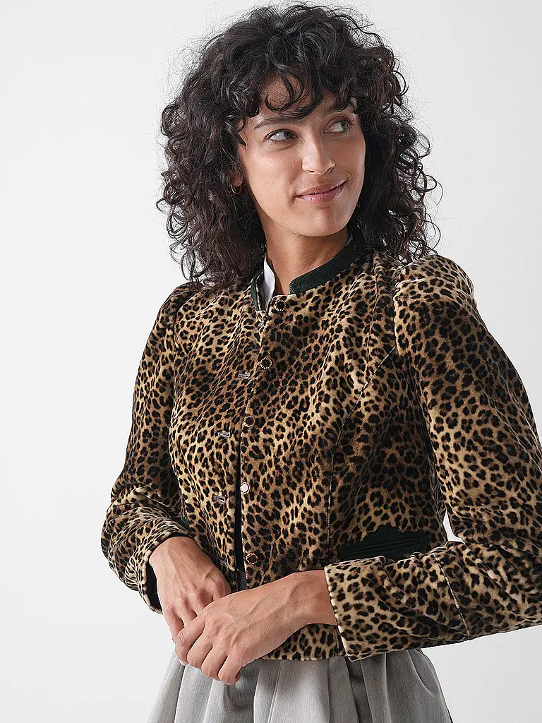 GOTTSEIDANK | Trachtenjacke FLORA | camel