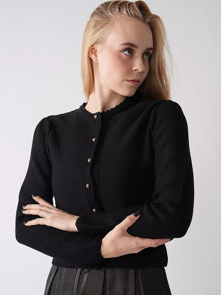 GOTTSEIDANK | Trachtenjacke MIRL | schwarz