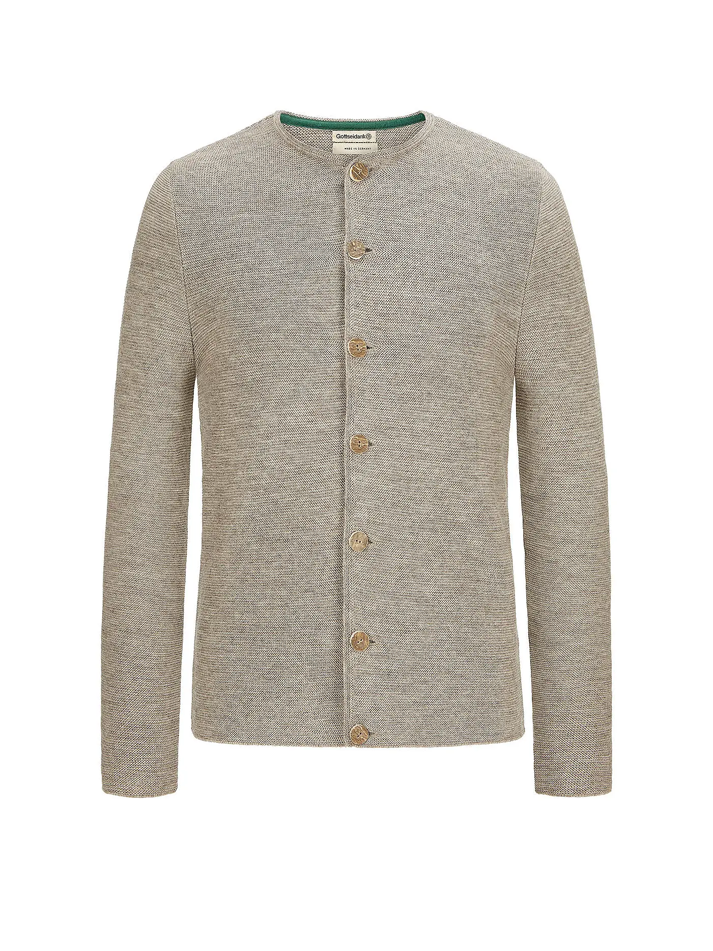 GOTTSEIDANK | Trachtenstrickjacke  ALOISIUS | beige