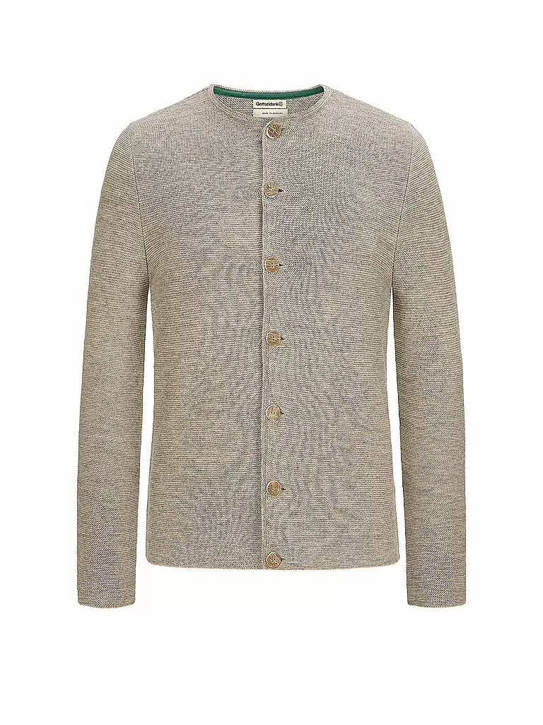 GOTTSEIDANK | Trachtenstrickjacke  ALOISIUS | beige