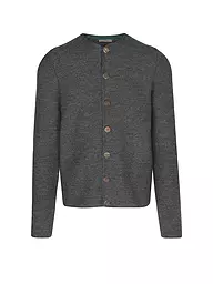 GOTTSEIDANK | Trachten Strickjacke ALOISIUS  | grau