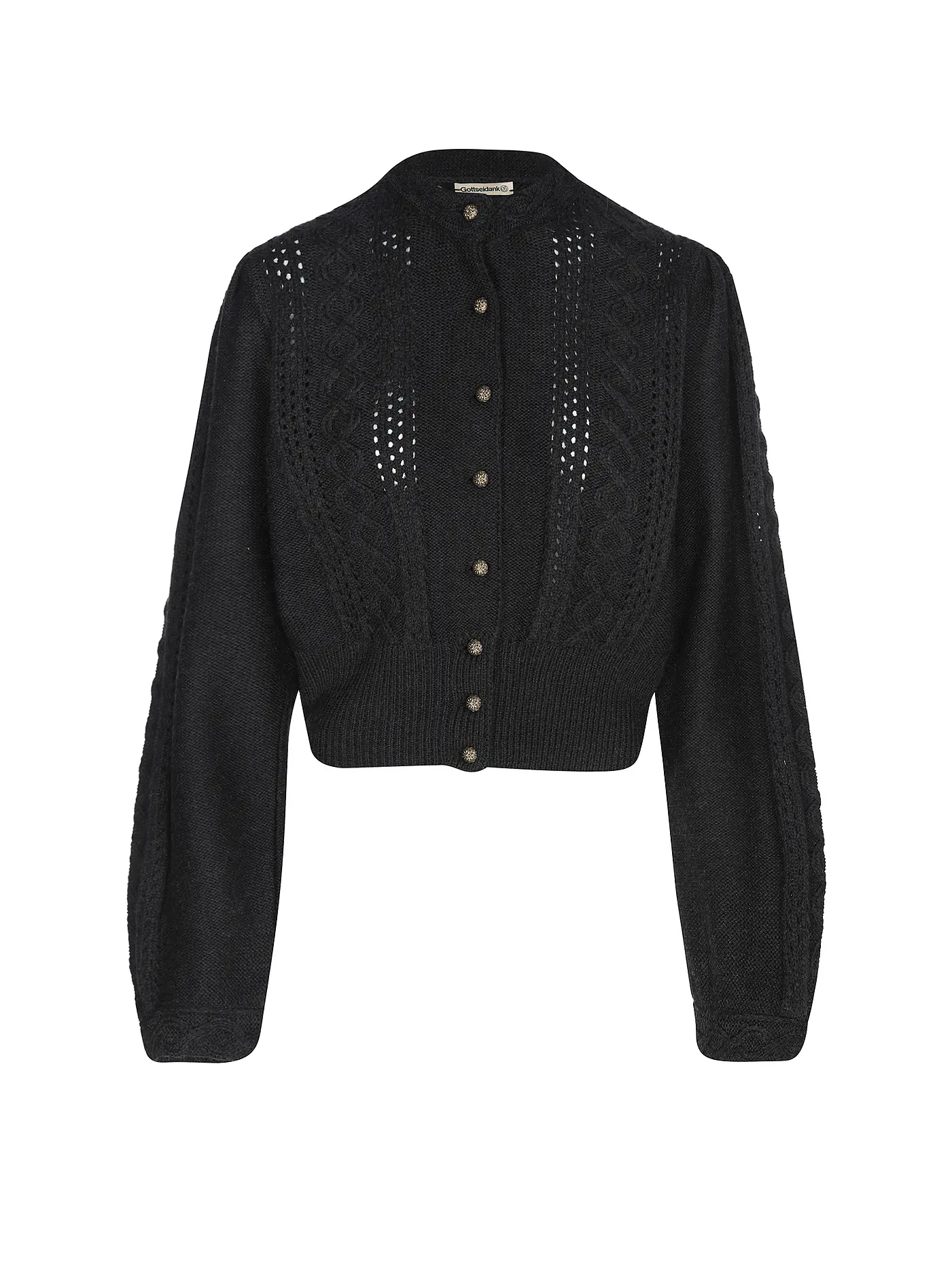 GOTTSEIDANK | Trachtenjacke LEA | grau