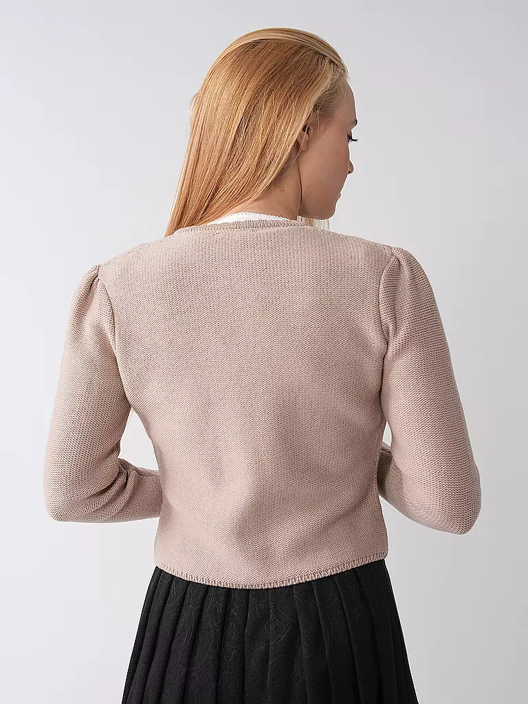 GOTTSEIDANK | Trachtenstrickjacke MIRL | beige
