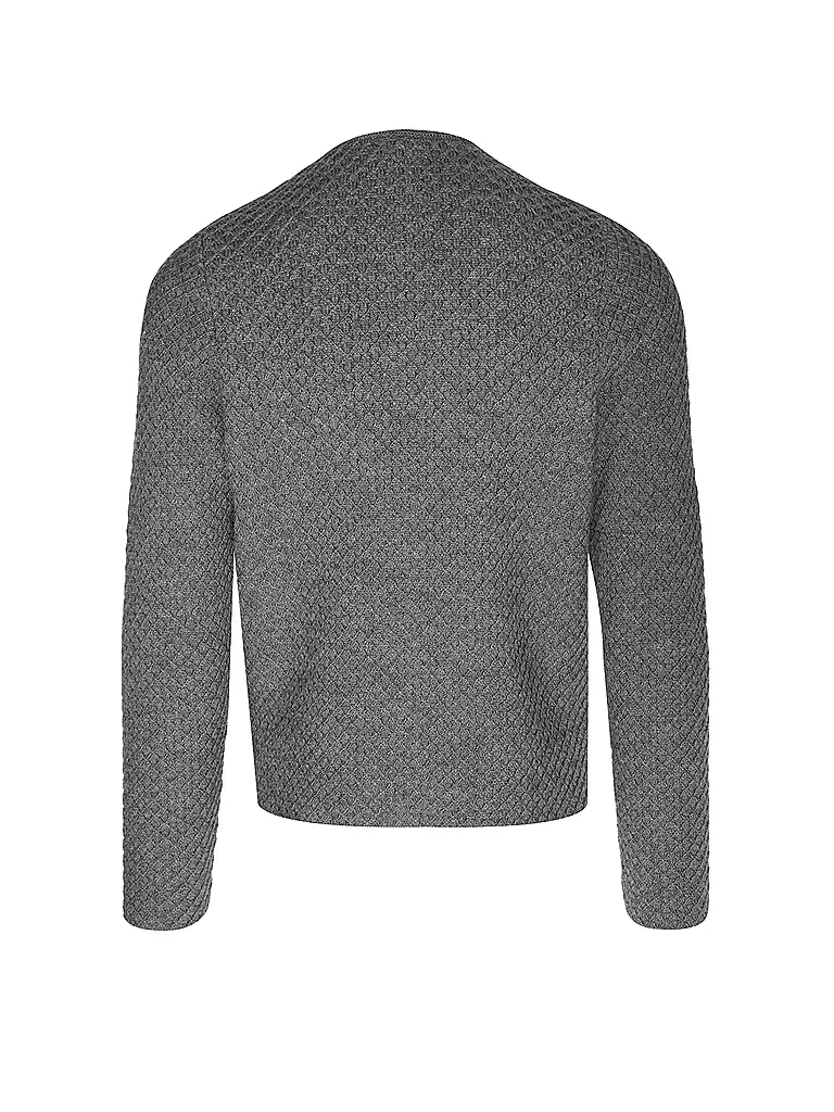 GOTTSEIDANK | Trachtenstrickjacke XAVER | hellgrau